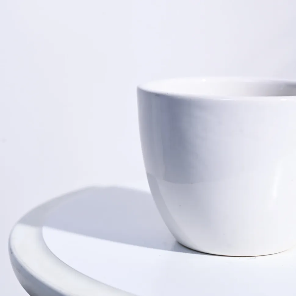 Apple Ceramic Pot (3.8 Inch Diameter)