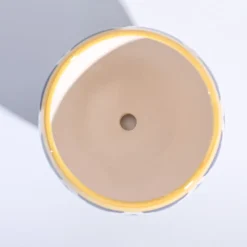 Apple Ceramic Pot (6.6 Inch Diameter)