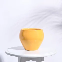 Apple Ceramic Pot (6.6 Inch Diameter)