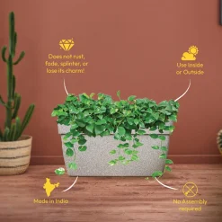 Barca Rectangle Planter