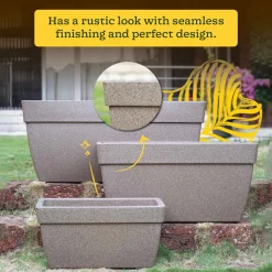 Barca Rectangle Planter