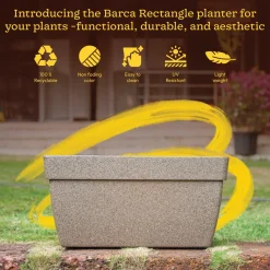Barca Rectangle Planter