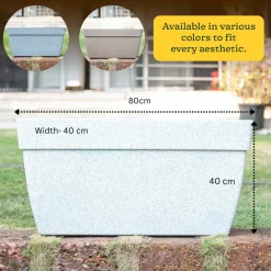 Barca Rectangle Planter