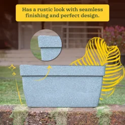 Barca Rectangle Planter