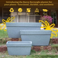 Barca Rectangle Planter