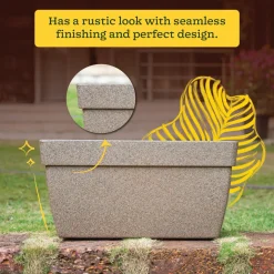 Barca Rectangle Planter