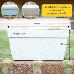Barca Rectangle Planter