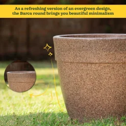 Barca Round Planter