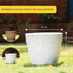 Barca Round Planter