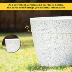 Barca Round Planter