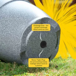 Barca Round Planter