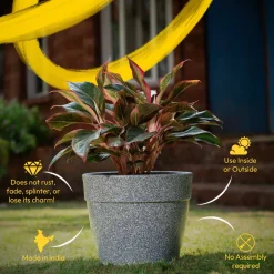 Barca Round Planter