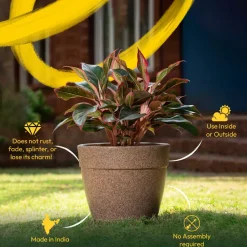 Barca Round Planter