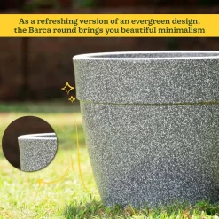 Barca Round Planter