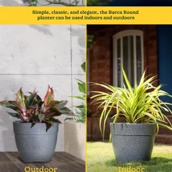 Barca Round Planter