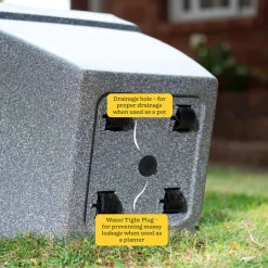 Barca Square Planter