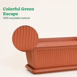 Bellow Rectangle Window Planter