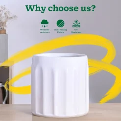 Blushing Sun Ceramic Planter