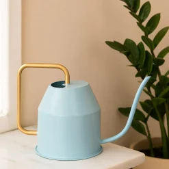 Calypso Watering Can - Sky Blue & gold