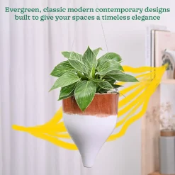 Ceramic Hanging Pot Cosmic Stone