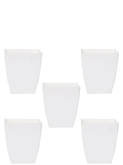 Chatura Plastic Pots - Set of 5