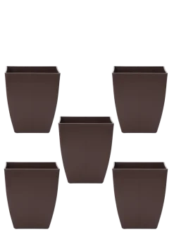 Chatura Plastic Pots - Set of 5