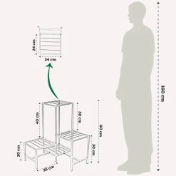 Corner Plant Stand