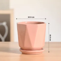 Diamond Ceramic Pot