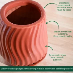 Fallen Angel Ceramic Planter