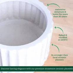 Fleeting Bliss Ceramic Planter