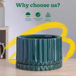Fleeting Bliss Ceramic Planter