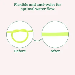 Flexi PVC Pipe 15 Meter with Leak Proof Adapter