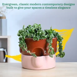 Flower Sunflower Ceramic Planter