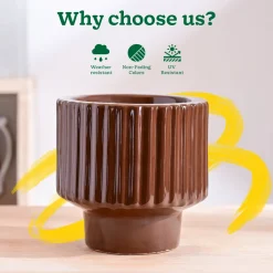 Forms of Love Ceramic Planter
