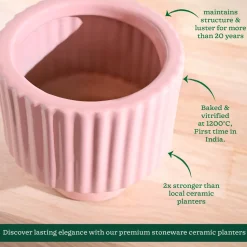 Forms of Love Ceramic Planter
