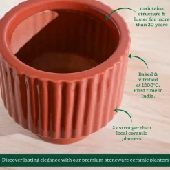 Forms of Love Ceramic Planter