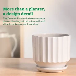 Frosted Ceramic Pot