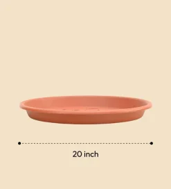 Gardening Plates - Terracotta Color