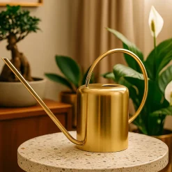 Gilt Watering Can- Gold