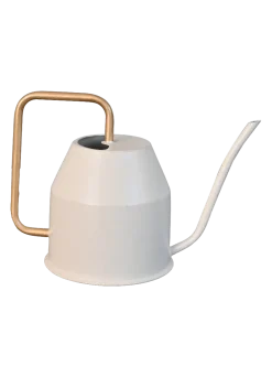 Haifoss Watering Can - Ivory & Gold