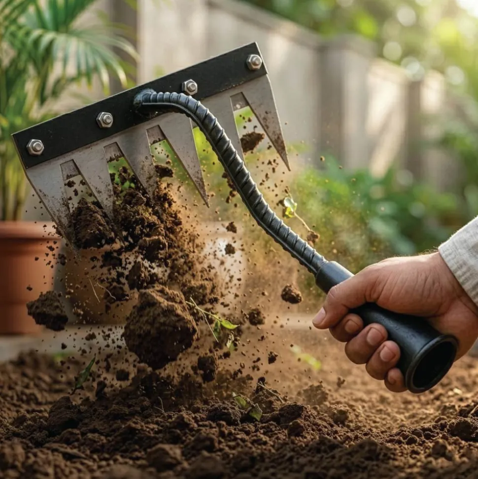 Hand Rake 6 Teeth