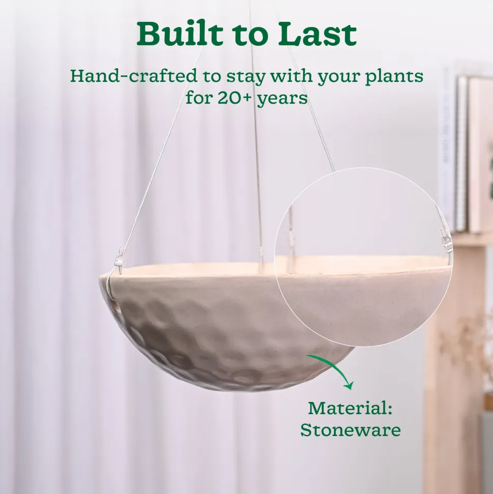Hanging Ceramic Planters Petrichor Smite
