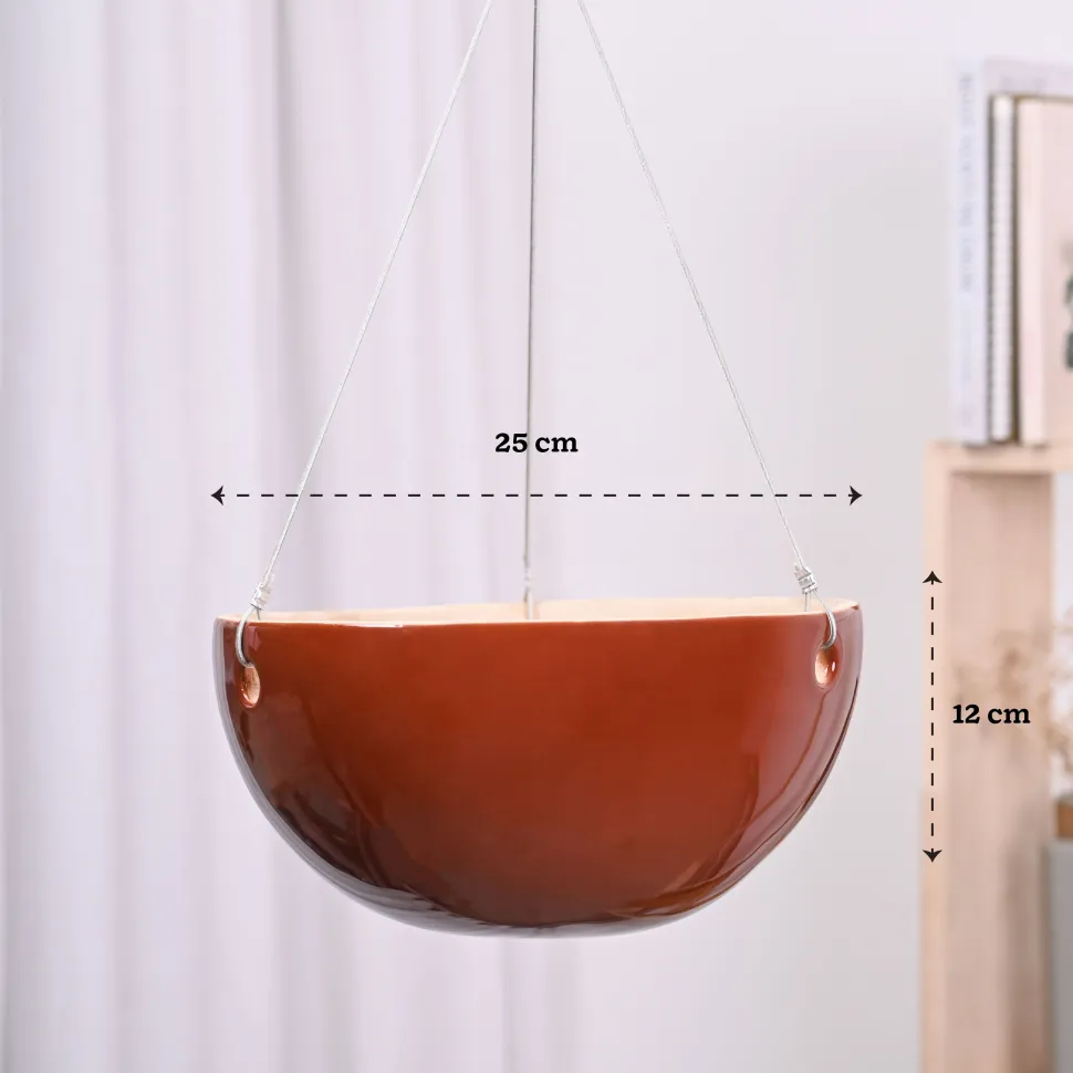 Hanging Ceramic Planters Petrichor Smite