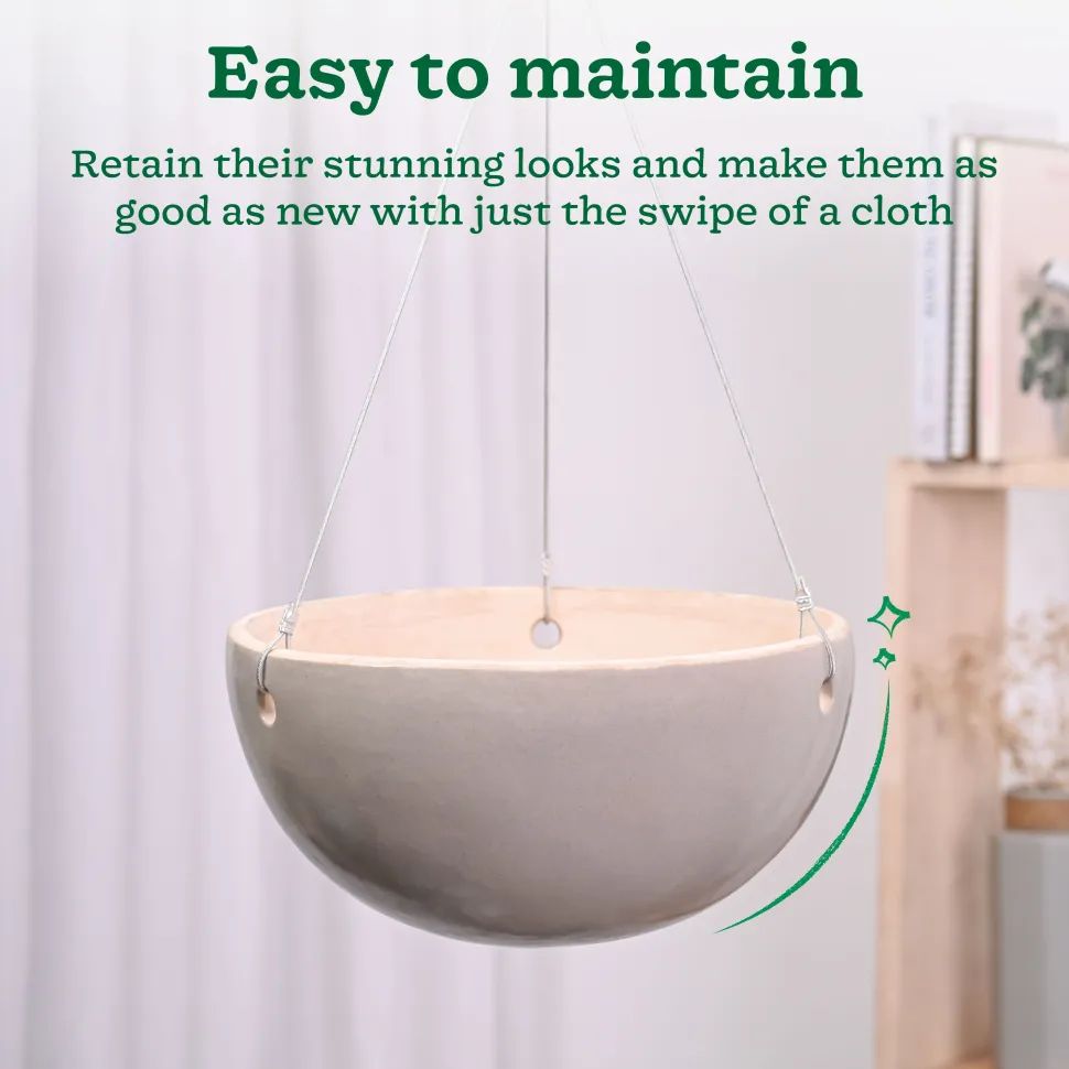 Hanging Ceramic Planters Petrichor Smite