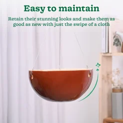 Hanging Ceramic Planters Petrichor Smite