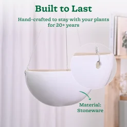 Hanging Ceramic Planters Petrichor Smite