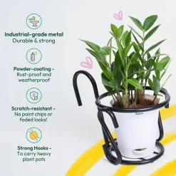 Hanging Plant Stands - Set of 2