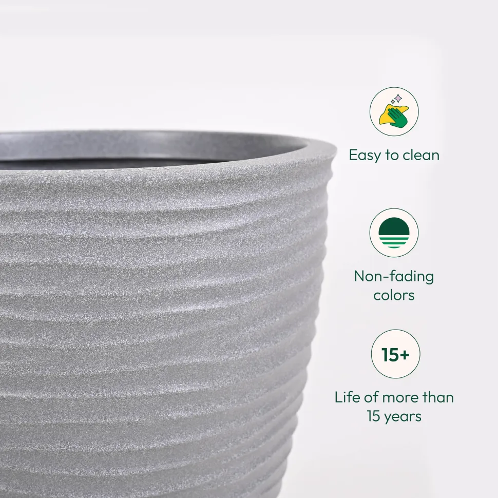 Havana Plastic Planter