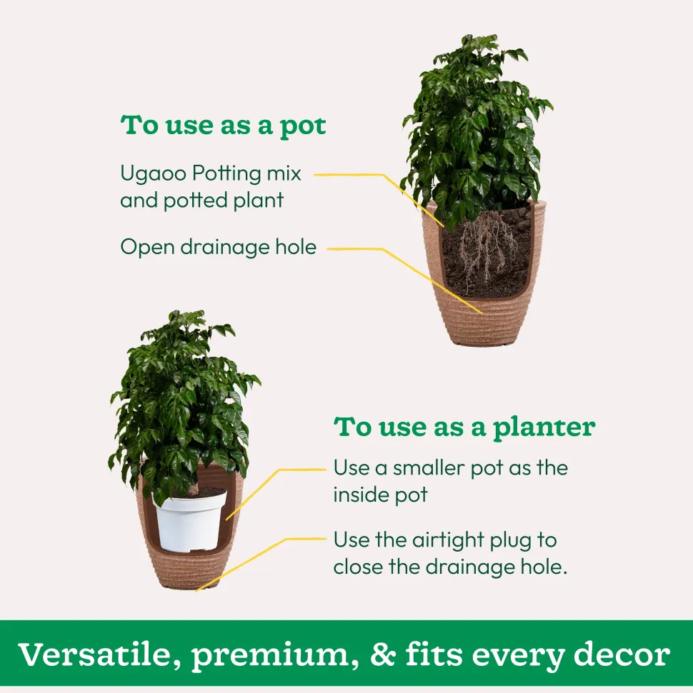 Havana Plastic Planter