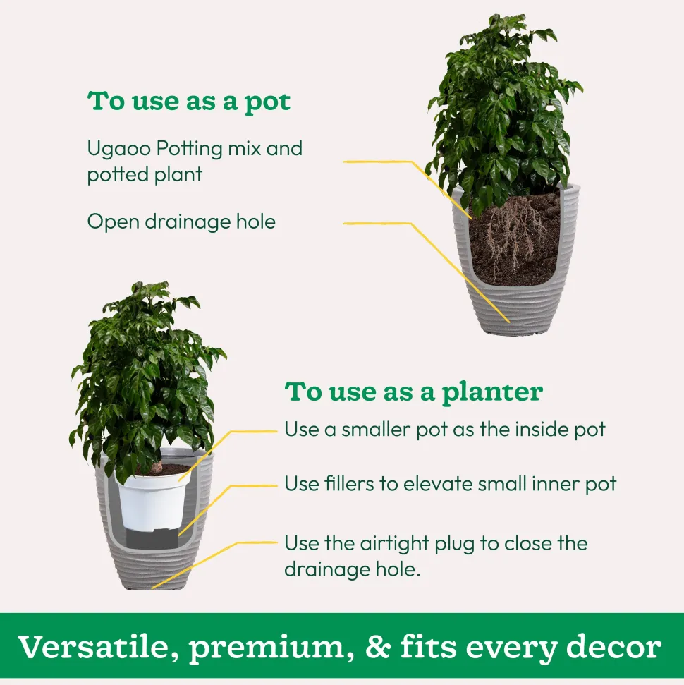 Havana Plastic Planter